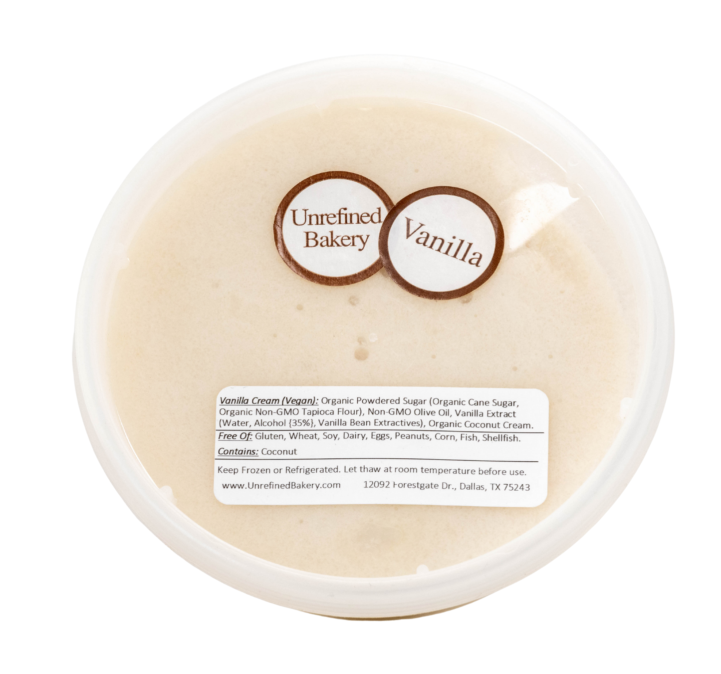 Vanilla Cream Topping