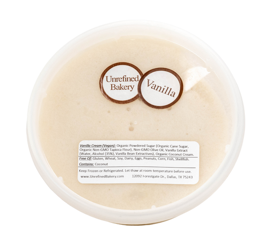 Vanilla Cream Topping