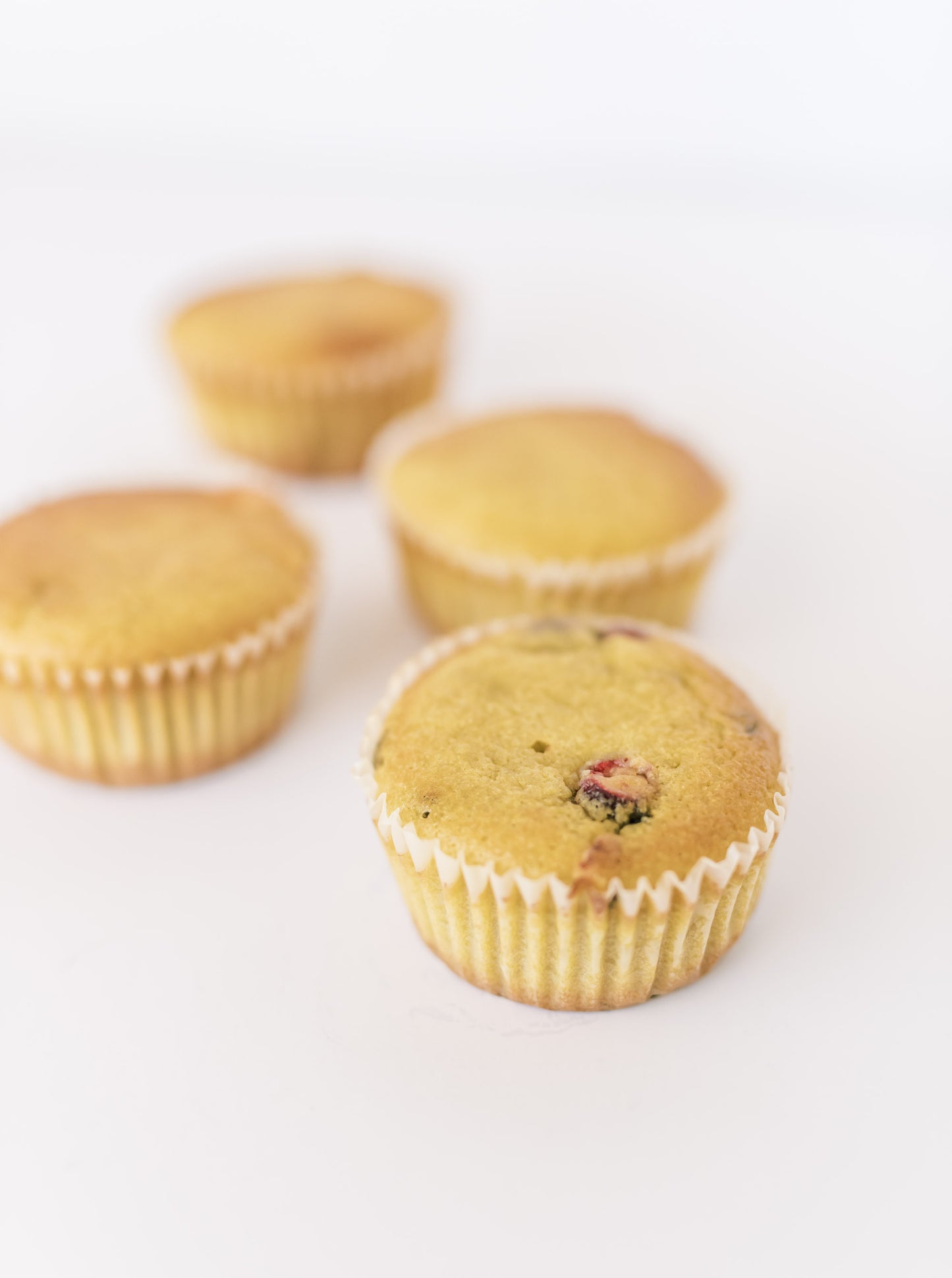 Keto Lemon Cranberry Muffin