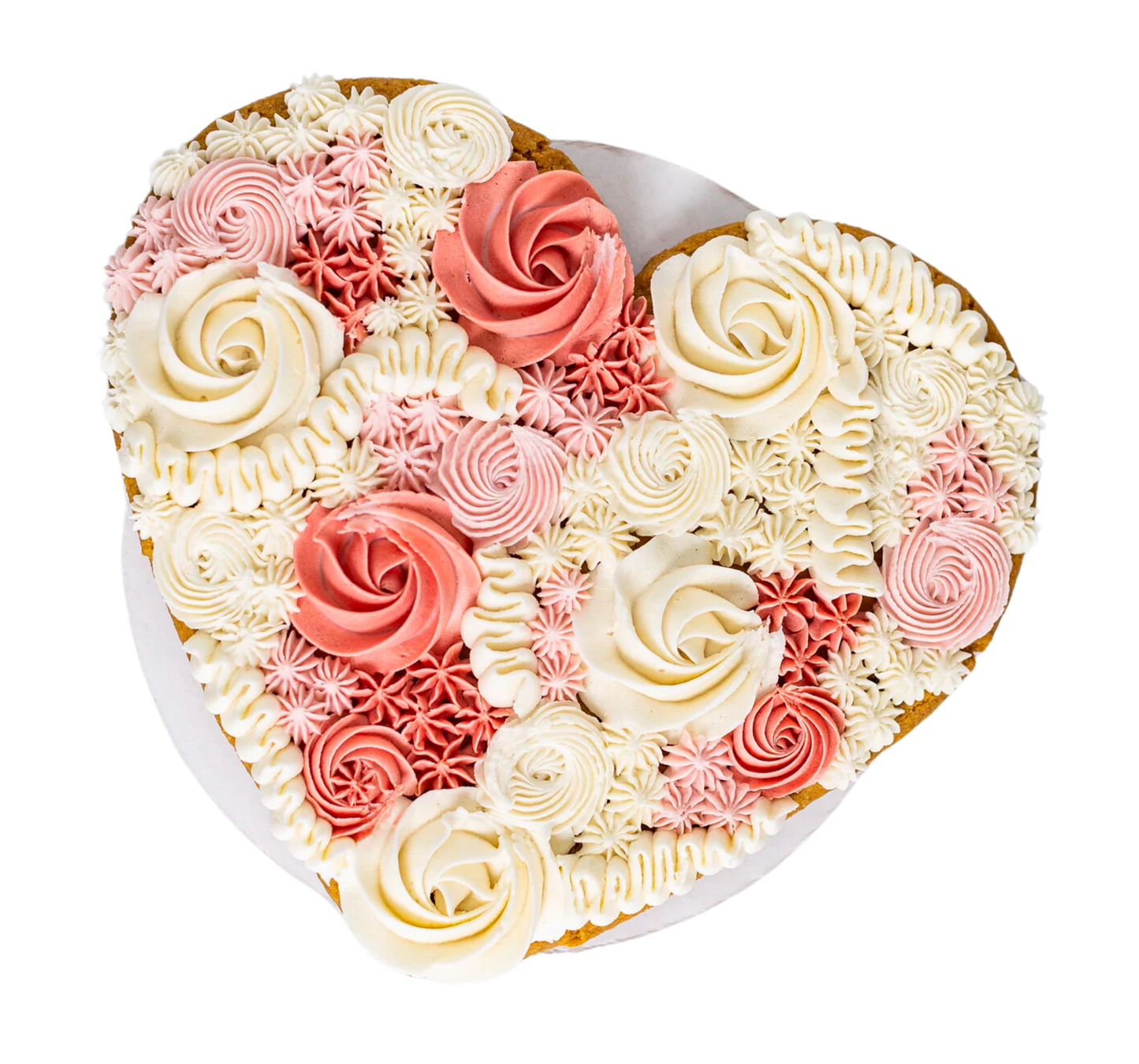 Valentine's Heart Cookie Cake (Nationwide Shipping)