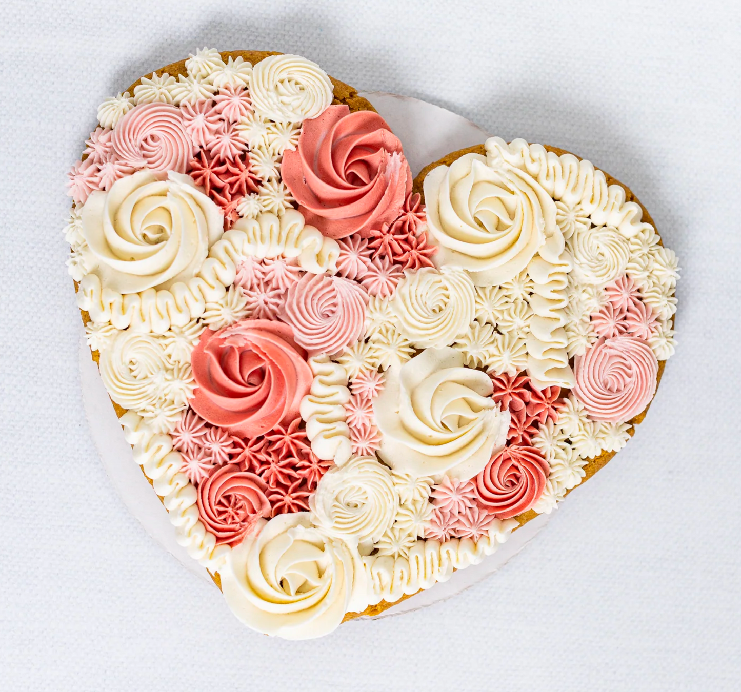 Valentine's Heart Cookie Cake (In Store Pickup)